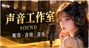 幕后听音室原创剧情主题画面